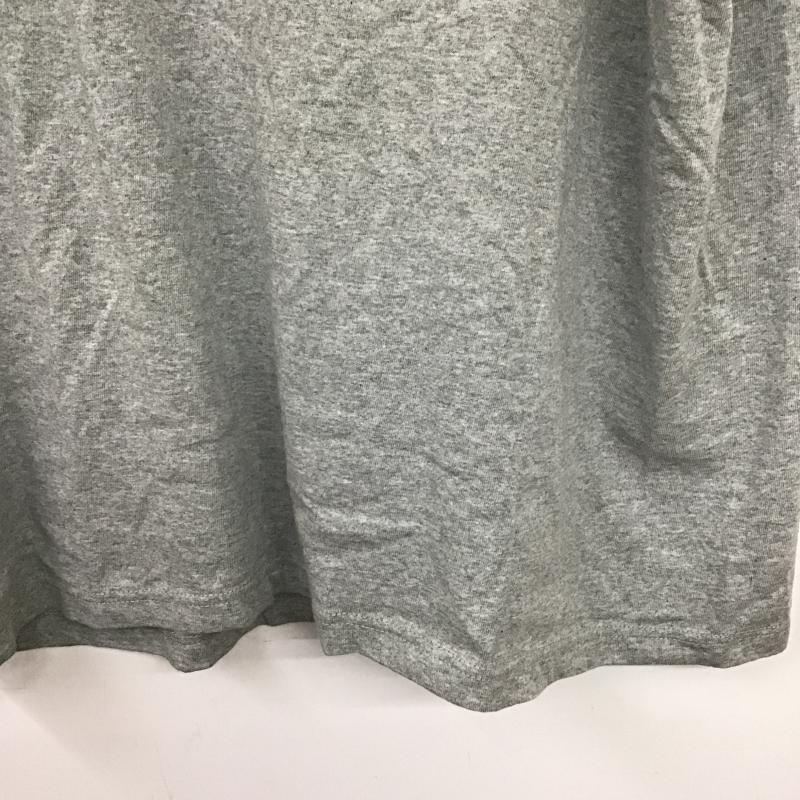 ラペン LAPEN Tシャツ 半袖 半袖カットソー プリントTシャツ クルーネックカットソー XXL ロゴ、文字 灰 / グレー / gray メンズ USED 古着 中古 10160550