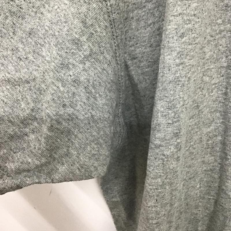 ラペン LAPEN Tシャツ 半袖 半袖カットソー プリントTシャツ クルーネックカットソー XXL ロゴ、文字 灰 / グレー / gray メンズ USED 古着 中古 10160550