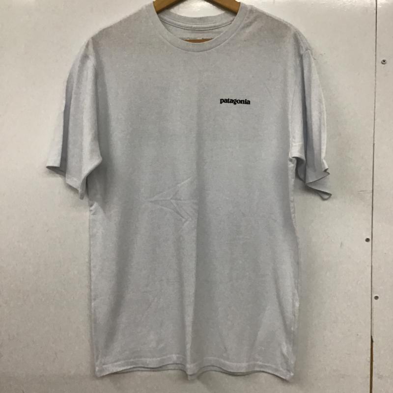 パタゴニア patagonia Tシャツ 半袖 半袖カットソー プリントTシャツ クルーネックカットソー S ロゴ、文字 白 / ホワイト / white メンズ USED 古着 中古 10160551