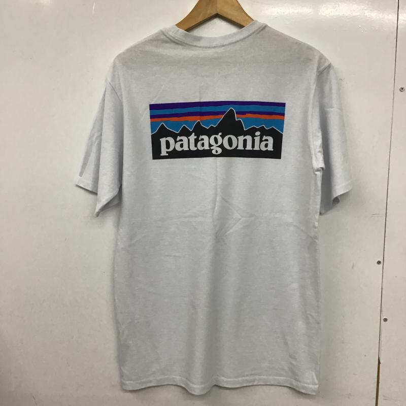 パタゴニア patagonia Tシャツ 半袖 半袖カットソー プリントTシャツ クルーネックカットソー S ロゴ、文字 白 / ホワイト / white メンズ USED 古着 中古 10160551