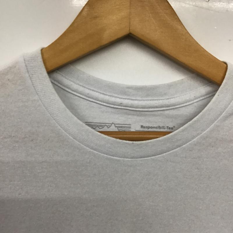 パタゴニア patagonia Tシャツ 半袖 半袖カットソー プリントTシャツ クルーネックカットソー S ロゴ、文字 白 / ホワイト / white メンズ USED 古着 中古 10160551