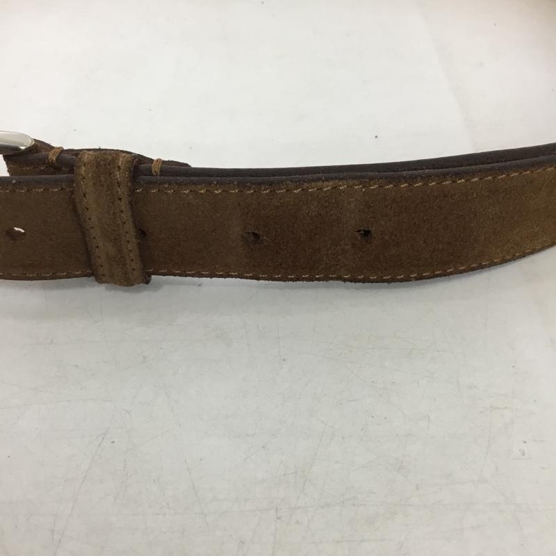 フェリージ Felisi ベルト・バックル ベルト 48-90 スエード 無地 茶 / ブラウン / brown メンズ USED 古着 中古 10160554