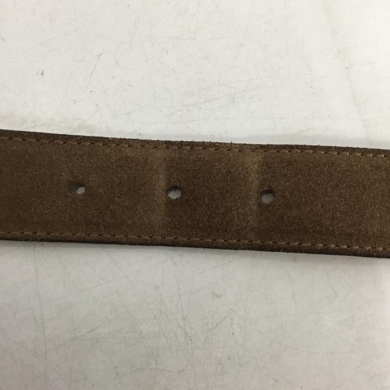 フェリージ Felisi ベルト・バックル ベルト 48-90 スエード 無地 茶 / ブラウン / brown メンズ USED 古着 中古 10160554