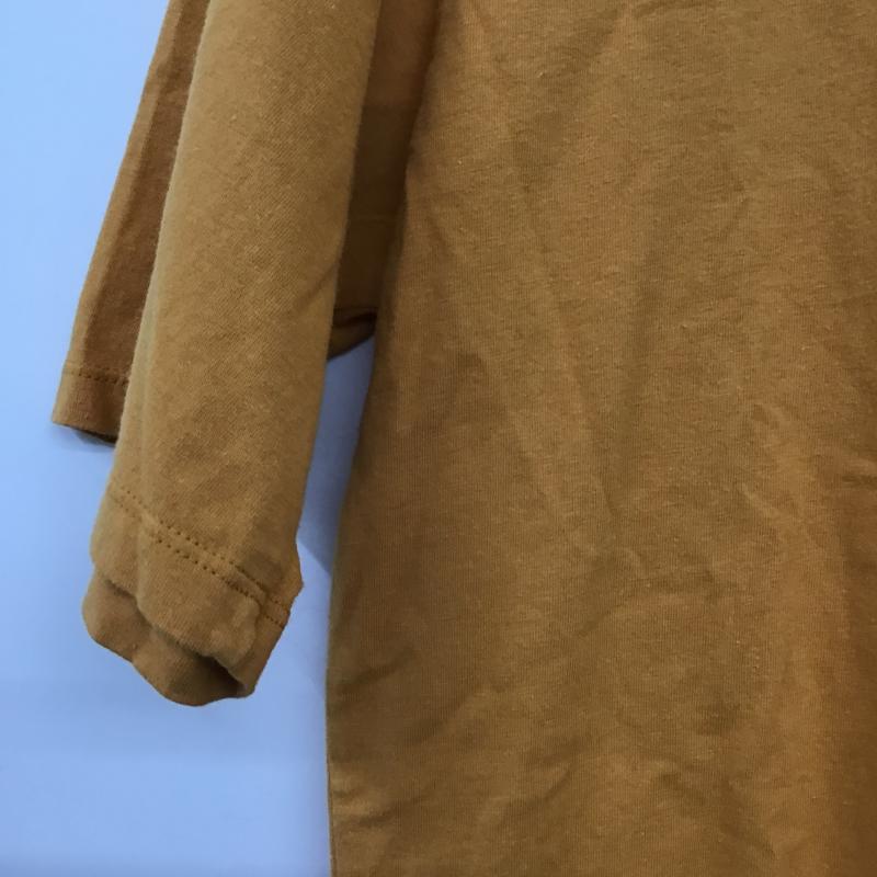パタゴニア patagonia Tシャツ 半袖 半袖カットソー プリントTシャツ クルーネックカットソー S ロゴ、文字 橙 / オレンジ / orange メンズ USED 古着 中古 10160558