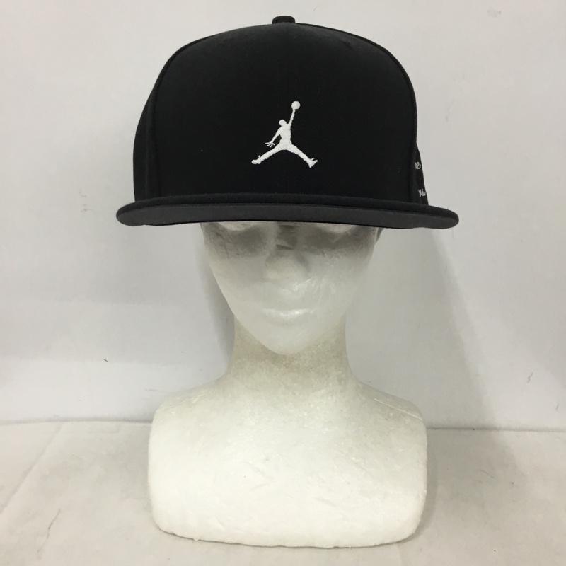ジョーダンブランド JORDAN BRAND 帽子 キャップ HV1068-010 6パネル 刺繍 黒 / ブラック / black メンズ USED 古着 中古 10160568