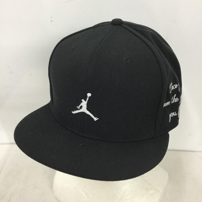 ジョーダンブランド JORDAN BRAND 帽子 キャップ HV1068-010 6パネル 刺繍 黒 / ブラック / black メンズ USED 古着 中古 10160568