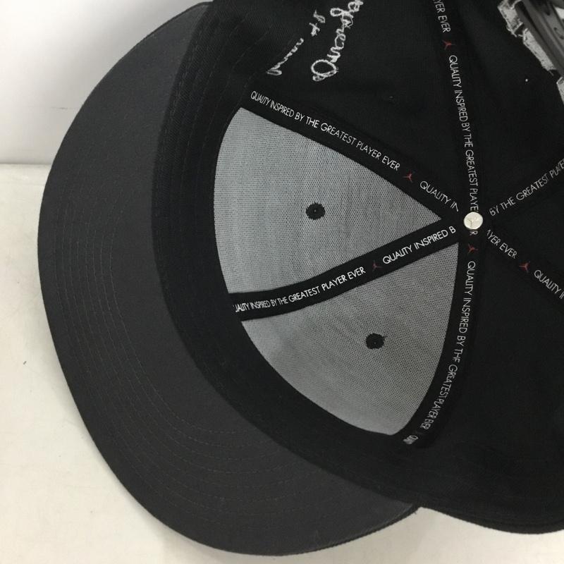 ジョーダンブランド JORDAN BRAND 帽子 キャップ HV1068-010 6パネル 刺繍 黒 / ブラック / black メンズ USED 古着 中古 10160568