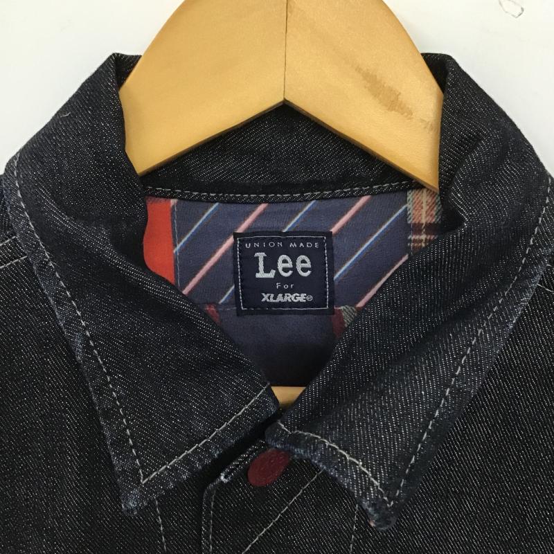 リー Lee ジャケット、上着 ジャンパー、ブルゾン デニムジャケット Gジャン アウター カジュアルジャケット M 無地 インディゴ / インディゴ / Indigo メンズ USED 古着 中古 10160573
