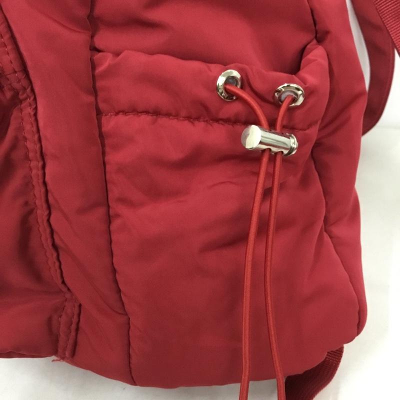 古着 USED リュックサック、デイパック リュックサック、デイバッグ BLACKPURPLE BP25SSBAG14 ワンポイント 赤 / レッド / red レディース USED 古着 中古 10160581