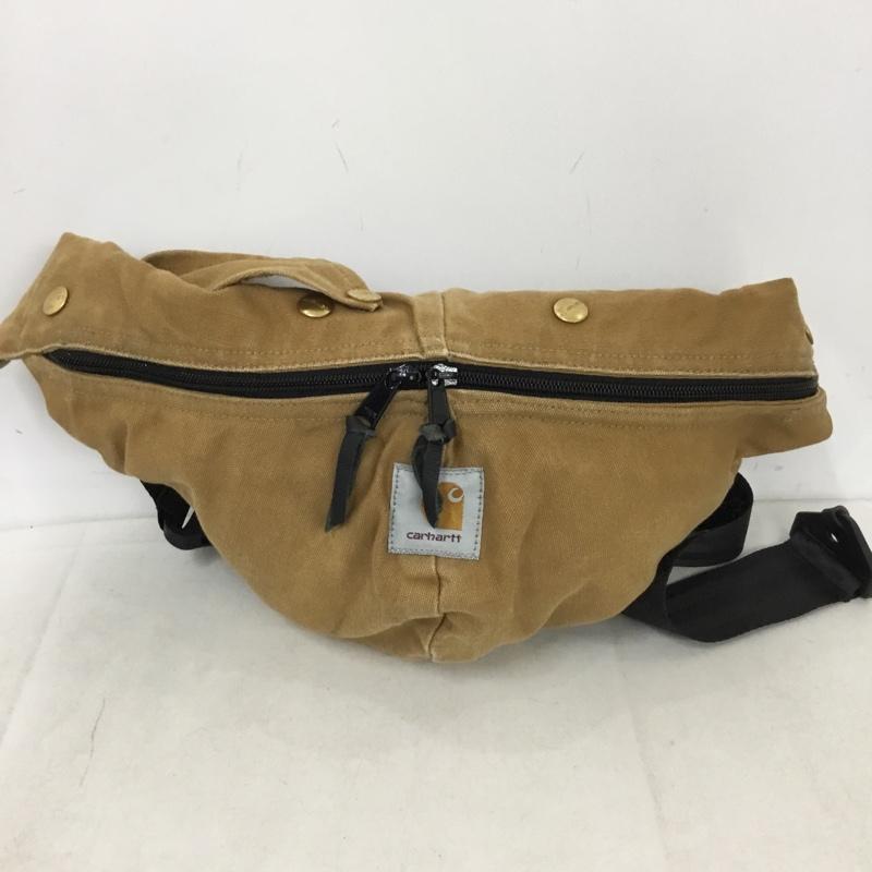 カーハート Carhartt ウエストバッグ ウエストバッグ リメイクバッグ ロゴ、文字 キャメル / キャメル / メンズ USED 古着 中古 10160583