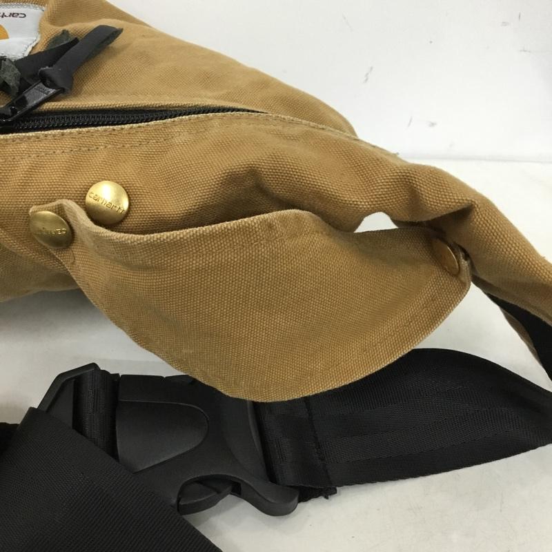 カーハート Carhartt ウエストバッグ ウエストバッグ リメイクバッグ ロゴ、文字 キャメル / キャメル / メンズ USED 古着 中古 10160583