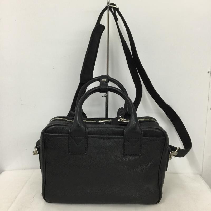 古着 USED ショルダーバッグ ショルダーバッグ ハンドバッグ 2WAY ロゴ、文字 黒 / ブラック / black メンズ USED 古着 中古 10160584