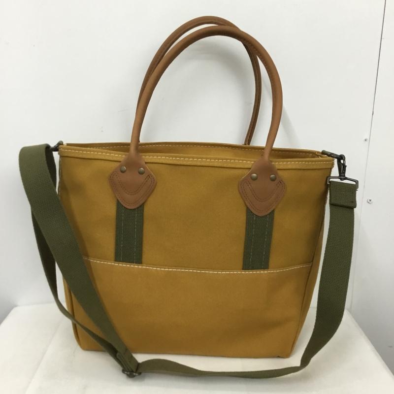 エルエルビーン L.L.Bean トートバッグ トートバッグ 524629 Deep Bottom Leather Handle Zip Tote BEAMS PLUS 無地 キャメル / キャメル / X カーキ / カーキ / khaki X 茶 / ブラウン / brown メンズ USED 古着 中古 10160586