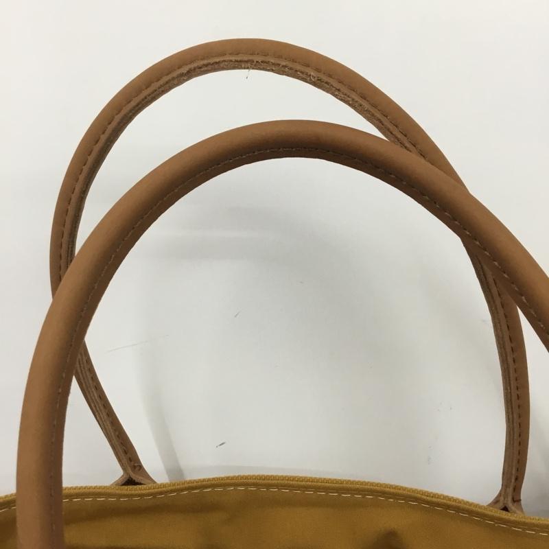 エルエルビーン L.L.Bean トートバッグ トートバッグ 524629 Deep Bottom Leather Handle Zip Tote BEAMS PLUS 無地 キャメル / キャメル / X カーキ / カーキ / khaki X 茶 / ブラウン / brown メンズ USED 古着 中古 10160586