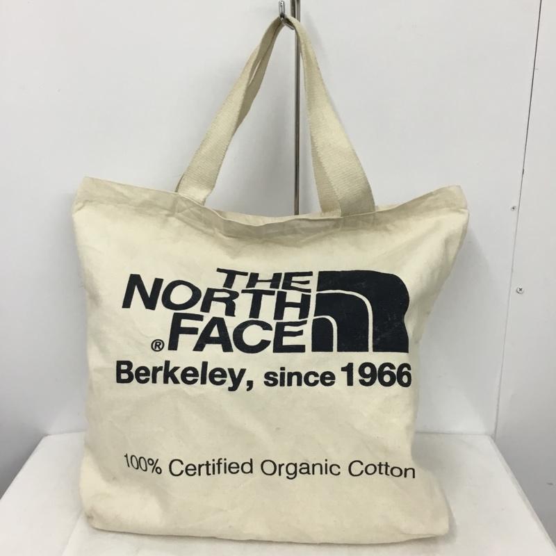 ザノースフェイス THE NORTH FACE トートバッグ トートバッグ オーガニックコットン キャンバス地 ロゴ、文字 アイボリー / アイボリー / メンズ USED 古着 中古 10160588