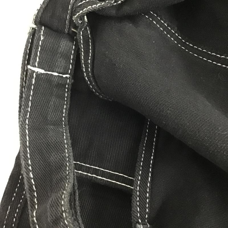 チャオパニック CIAOPANIC サロペット・オーバーオール サロペット、オーバーオール FREE 無地 黒 / ブラック / black レディース USED 古着 中古 10160592
