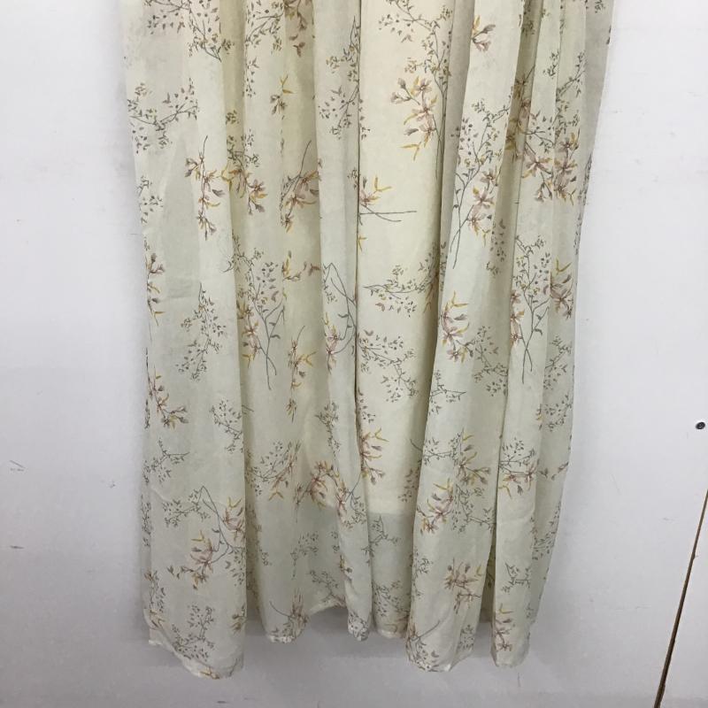 アースミュージックアンドエコロジー earth music&ecology ワンピース ロングスカート FREE 総柄 ベージュ / ベージュ / beige レディース USED 古着 中古 10160593