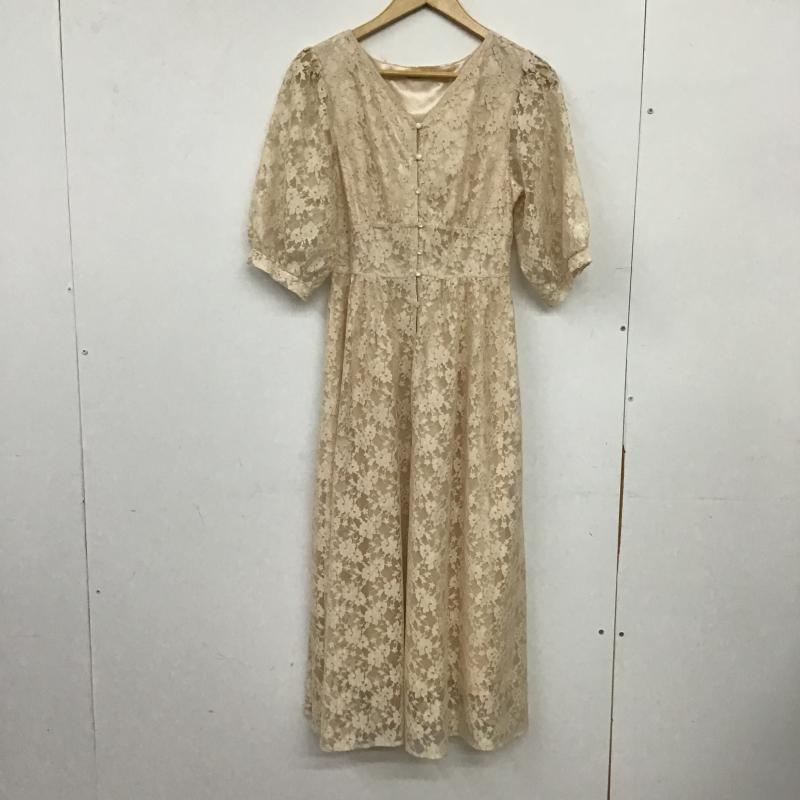 ナイスクラップ NICE CLAUP ワンピース ロングスカート FREE 無地 ベージュ / ベージュ / beige レディース USED 古着 中古 10160594