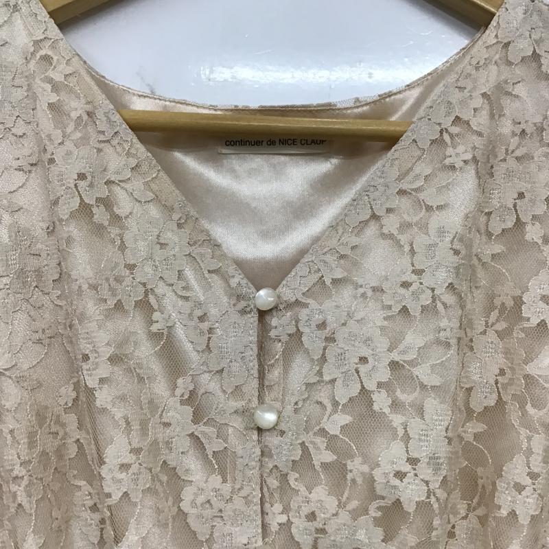 ナイスクラップ NICE CLAUP ワンピース ロングスカート FREE 無地 ベージュ / ベージュ / beige レディース USED 古着 中古 10160594
