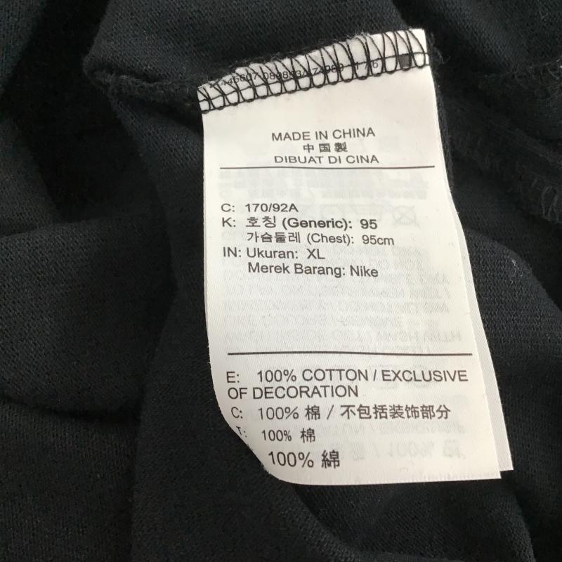 ナイキ NIKE ワンピース ひざ丈スカート CU6635-010 XL 無地 黒 / ブラック / black レディース USED 古着 中古 10160596