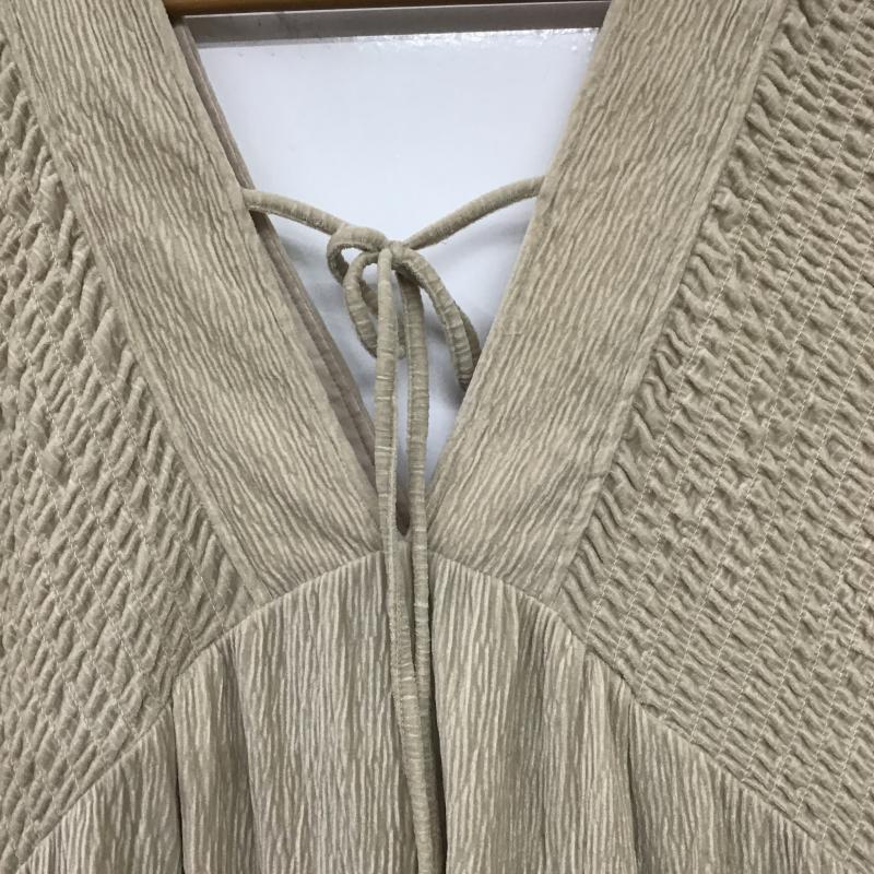 ローリーズファーム LOWRYS FARM サロペット・オーバーオール サロペット、オーバーオール S 無地 ベージュ / ベージュ / beige レディース USED 古着 中古 10160598