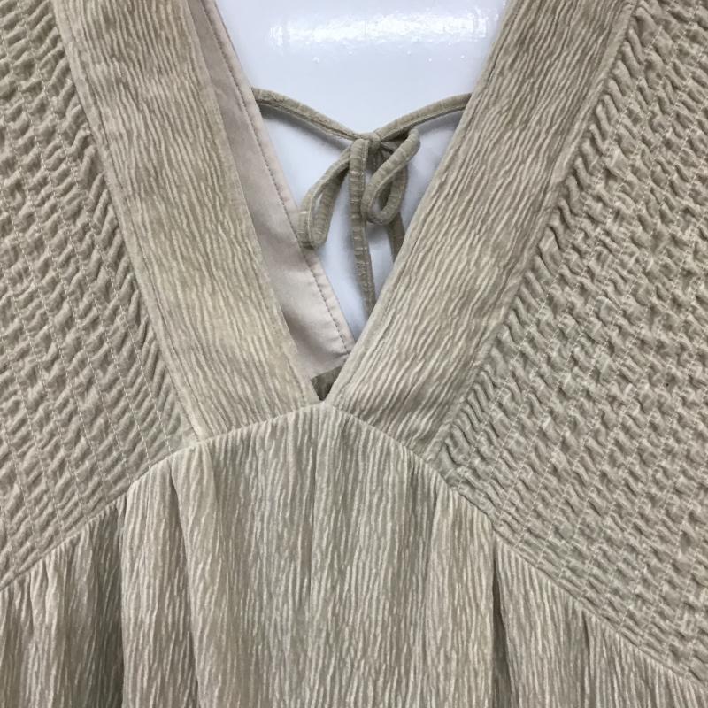 ローリーズファーム LOWRYS FARM サロペット・オーバーオール サロペット、オーバーオール S 無地 ベージュ / ベージュ / beige レディース USED 古着 中古 10160598