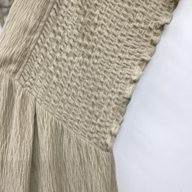 ローリーズファーム LOWRYS FARM サロペット・オーバーオール サロペット、オーバーオール S 無地 ベージュ / ベージュ / beige レディース USED 古着 中古 10160598