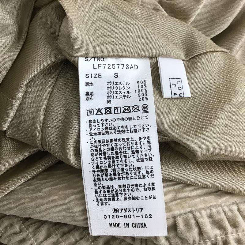 ローリーズファーム LOWRYS FARM サロペット・オーバーオール サロペット、オーバーオール S 無地 ベージュ / ベージュ / beige レディース USED 古着 中古 10160598