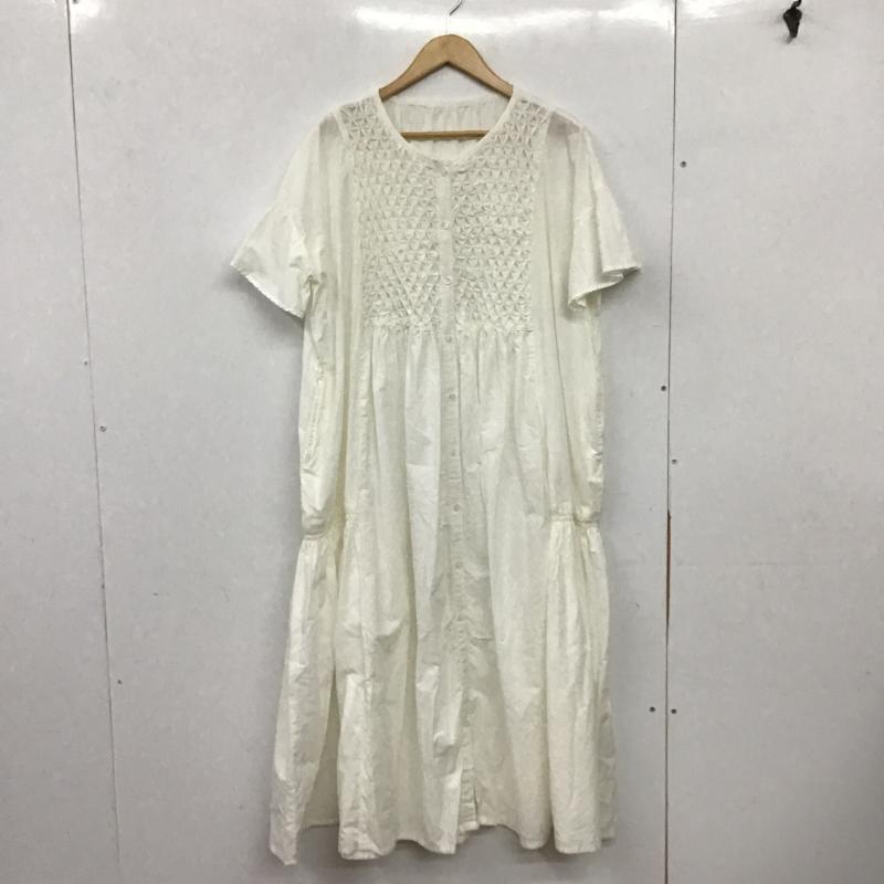 ボブ BOB ワンピース ロングスカート M 無地 白 / ホワイト / white レディース USED 古着 中古 10160599
