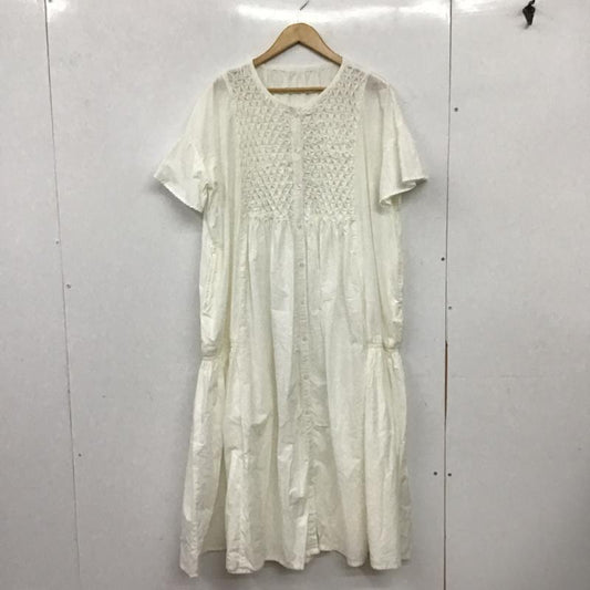 ボブ BOB ワンピース ロングスカート M 無地 白 / ホワイト / white レディース USED 古着 中古 10160599