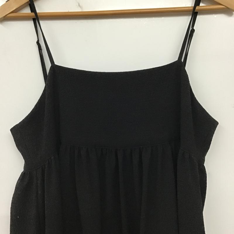 ローリーズファーム LOWRYS FARM ワンピース ロングスカート FREE 無地 黒 / ブラック / black レディース USED 古着 中古 10160601