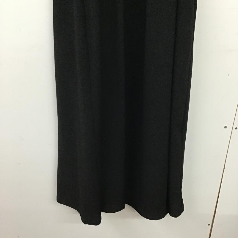 ローリーズファーム LOWRYS FARM ワンピース ロングスカート FREE 無地 黒 / ブラック / black レディース USED 古着 中古 10160601