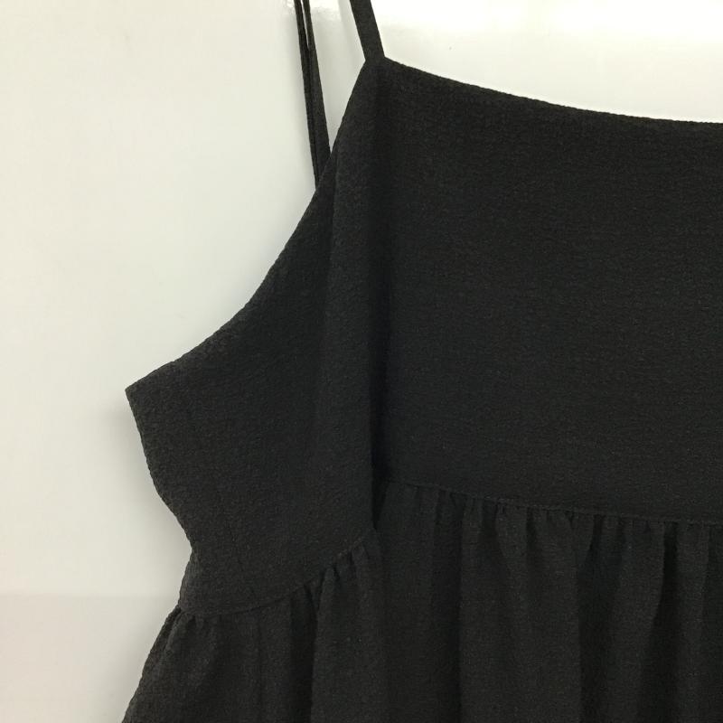 ローリーズファーム LOWRYS FARM ワンピース ロングスカート FREE 無地 黒 / ブラック / black レディース USED 古着 中古 10160601