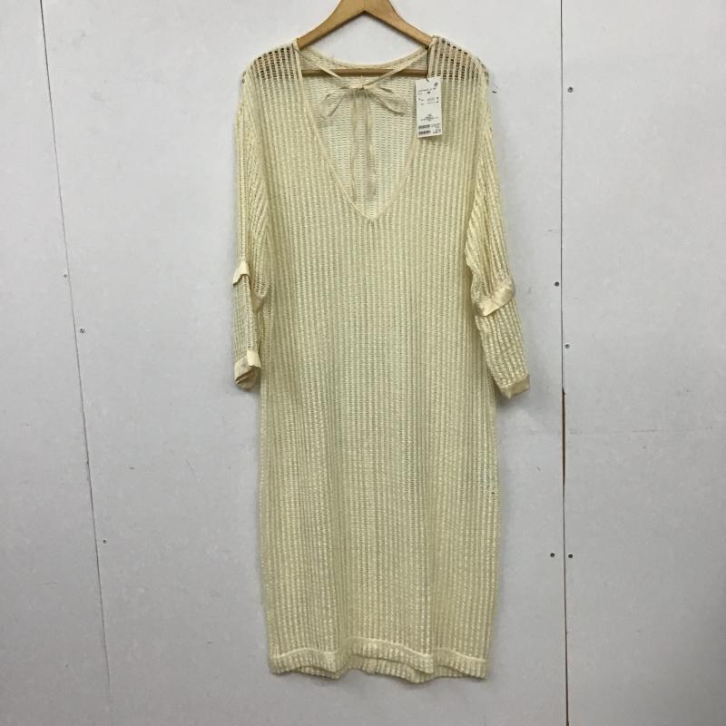 チャオパニックティピー CIAOPANIC TYPY ワンピース ロングスカート タグ付 ONE SIZE 無地 アイボリー / アイボリー / レディース USED 古着 中古 10160605