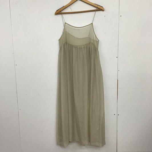 ローリーズファーム LOWRYS FARM ワンピース ロングスカート シアーワンピース ロング FREE 無地 ベージュ / ベージュ / beige レディース USED 古着 中古 10160606