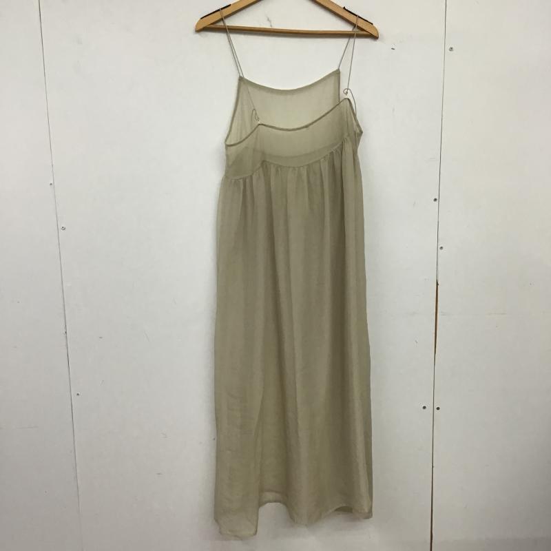 ローリーズファーム LOWRYS FARM ワンピース ロングスカート シアーワンピース ロング FREE 無地 ベージュ / ベージュ / beige レディース USED 古着 中古 10160606