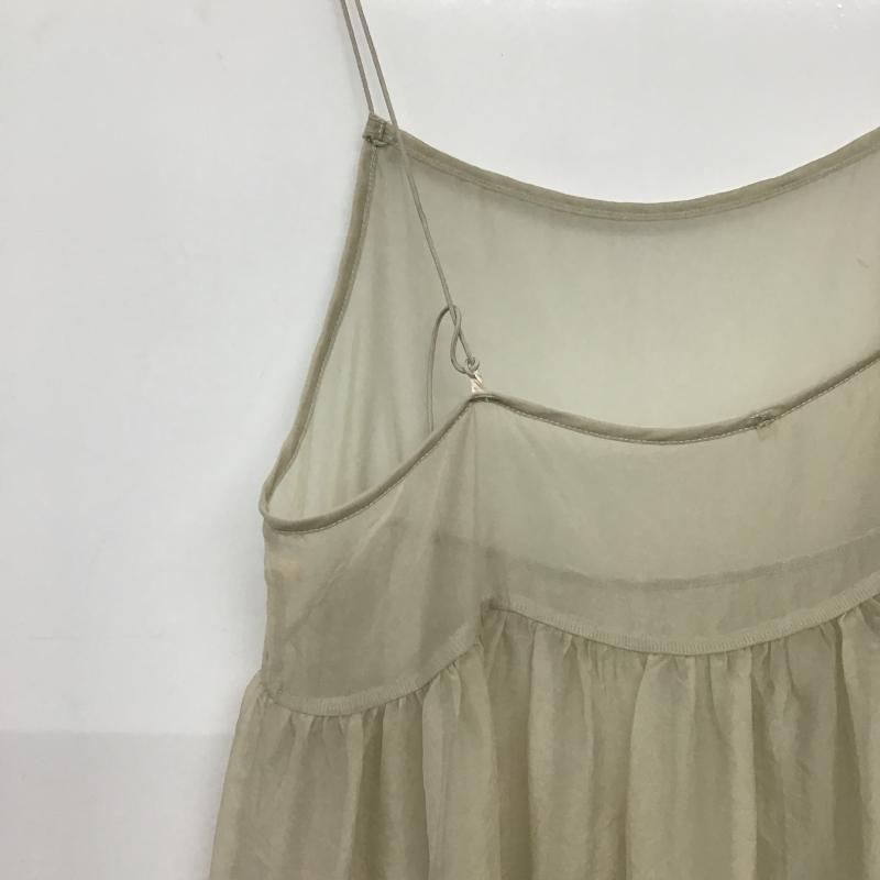 ローリーズファーム LOWRYS FARM ワンピース ロングスカート シアーワンピース ロング FREE 無地 ベージュ / ベージュ / beige レディース USED 古着 中古 10160606