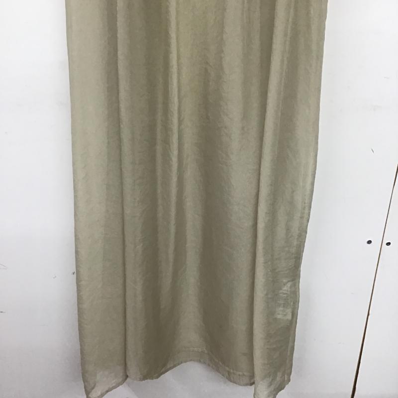 ローリーズファーム LOWRYS FARM ワンピース ロングスカート シアーワンピース ロング FREE 無地 ベージュ / ベージュ / beige レディース USED 古着 中古 10160606