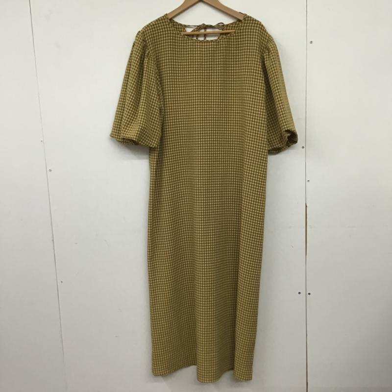 ローリーズファーム LOWRYS FARM ワンピース ロングスカート FREE チェック マルチカラー / マルチカラー / multicolor レディース USED 古着 中古 10160607