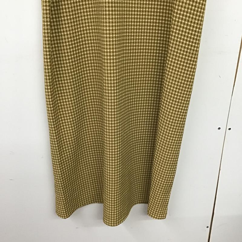 ローリーズファーム LOWRYS FARM ワンピース ロングスカート FREE チェック マルチカラー / マルチカラー / multicolor レディース USED 古着 中古 10160607