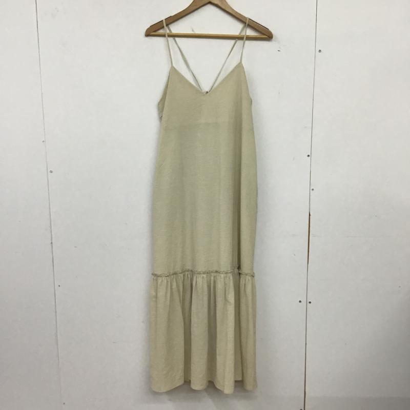 ローリーズファーム LOWRYS FARM ワンピース ロングスカート FREE 無地 ベージュ / ベージュ / beige レディース USED 古着 中古 10160608
