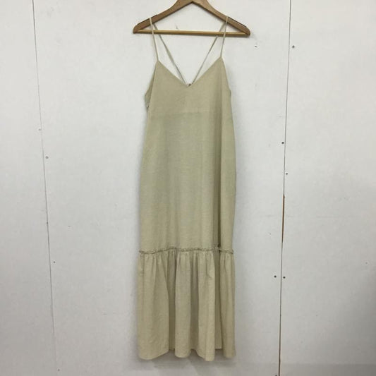 ローリーズファーム LOWRYS FARM ワンピース ロングスカート FREE 無地 ベージュ / ベージュ / beige レディース USED 古着 中古 10160608