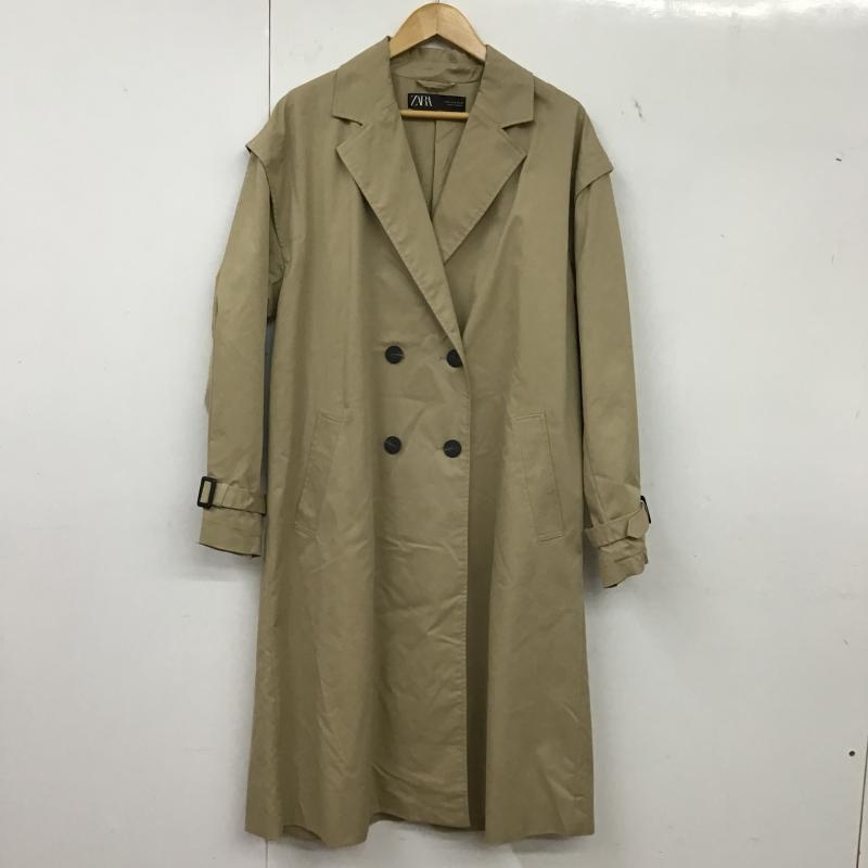 ザラ ZARA コート コート一般 M 無地 ベージュ / ベージュ / beige レディース USED 古着 中古 10160615