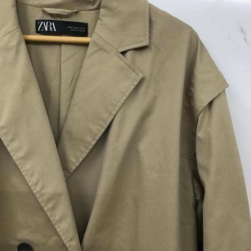 ザラ ZARA コート コート一般 M 無地 ベージュ / ベージュ / beige レディース USED 古着 中古 10160615