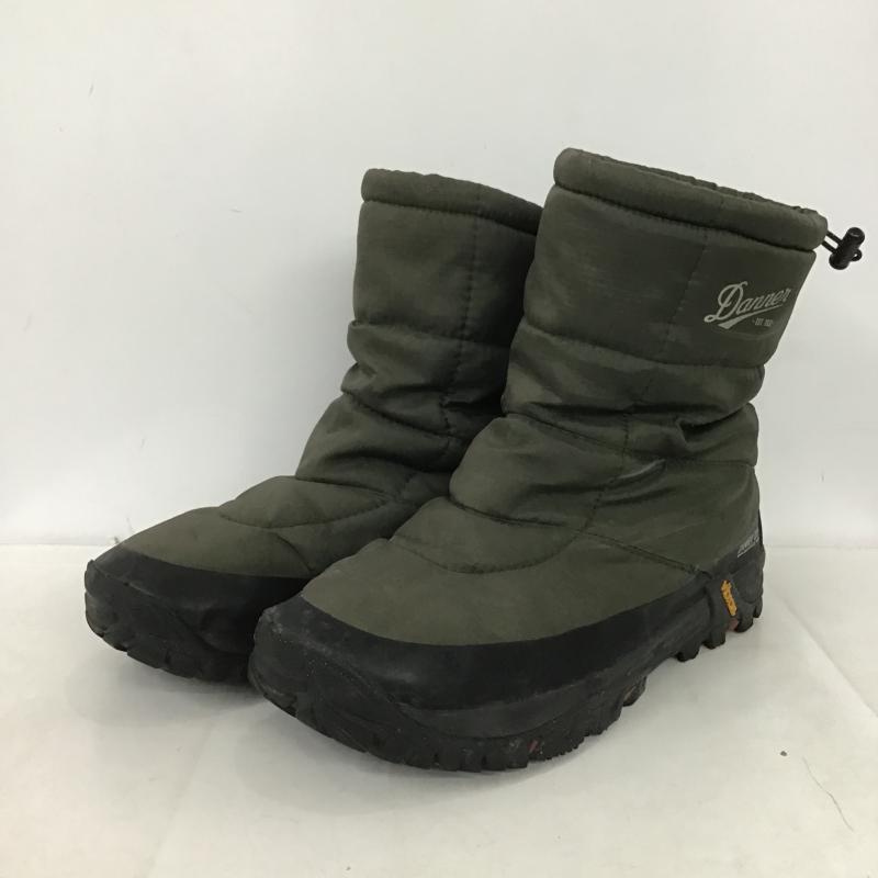 ダナー Danner アウトドアシューズ アウトドアシューズ D120030 FREDDO B200 ウィンターブーツ スノーブーツ 27cm 27.0cm ロゴ、文字 カーキ / カーキ / khaki X 黒 / ブラック / black メンズ USED 古着 中古 10160620
