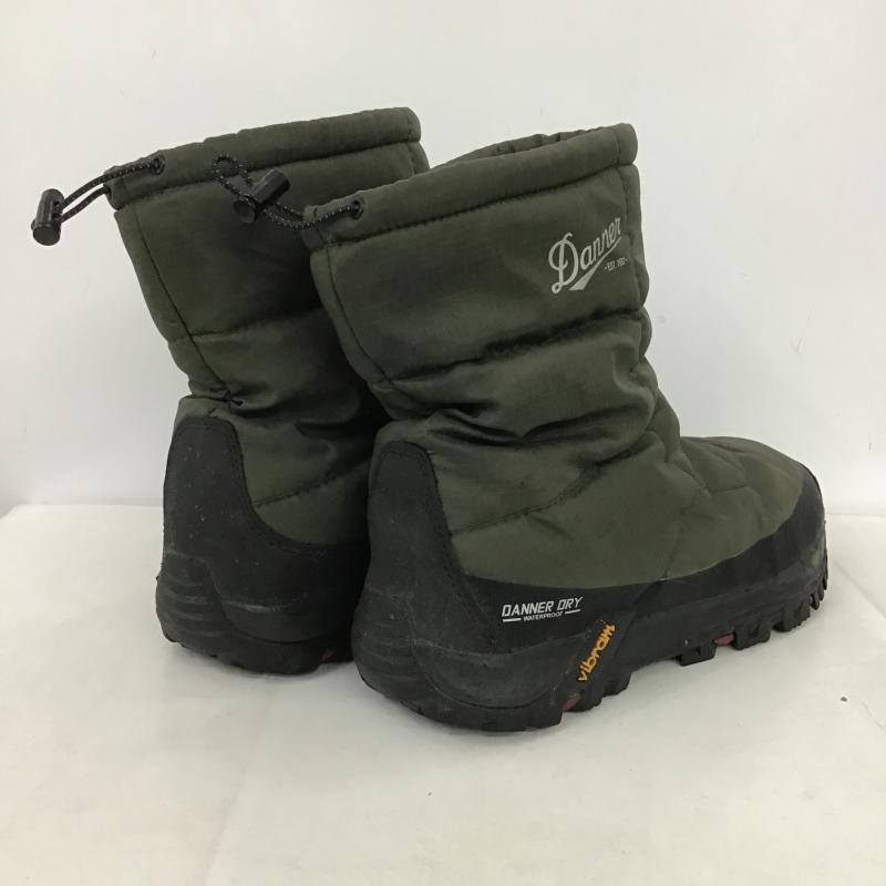 ダナー Danner アウトドアシューズ アウトドアシューズ D120030 FREDDO B200 ウィンターブーツ スノーブーツ 27cm 27.0cm ロゴ、文字 カーキ / カーキ / khaki X 黒 / ブラック / black メンズ USED 古着 中古 10160620
