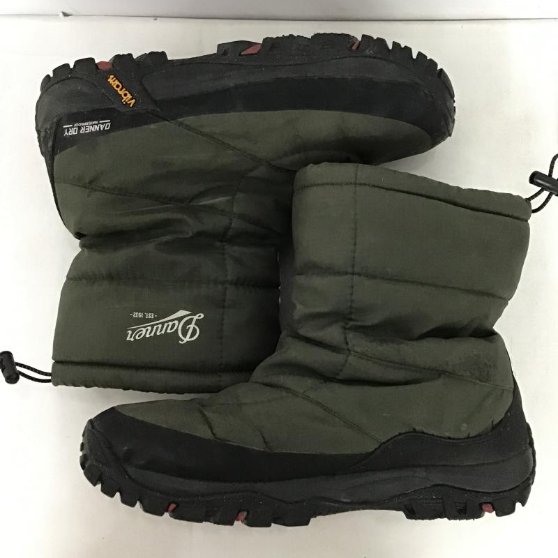 ダナー Danner アウトドアシューズ アウトドアシューズ D120030 FREDDO B200 ウィンターブーツ スノーブーツ 27cm 27.0cm ロゴ、文字 カーキ / カーキ / khaki X 黒 / ブラック / black メンズ USED 古着 中古 10160620