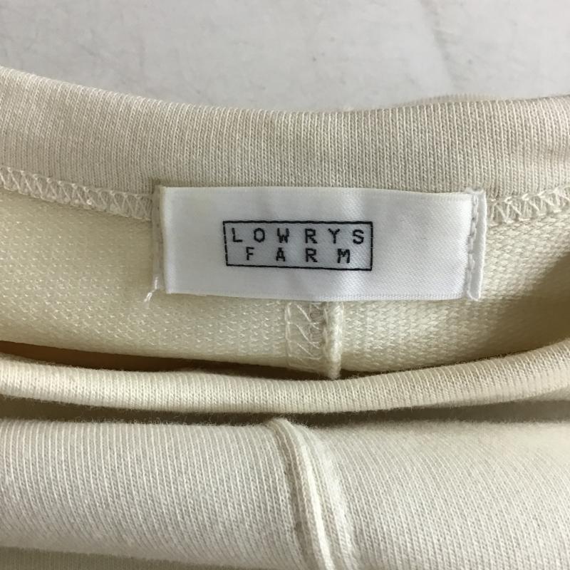 ローリーズファーム LOWRYS FARM ワンピース ロングスカート FREE 無地 オフホワイト / オフホワイト / レディース USED 古着 中古 10160623