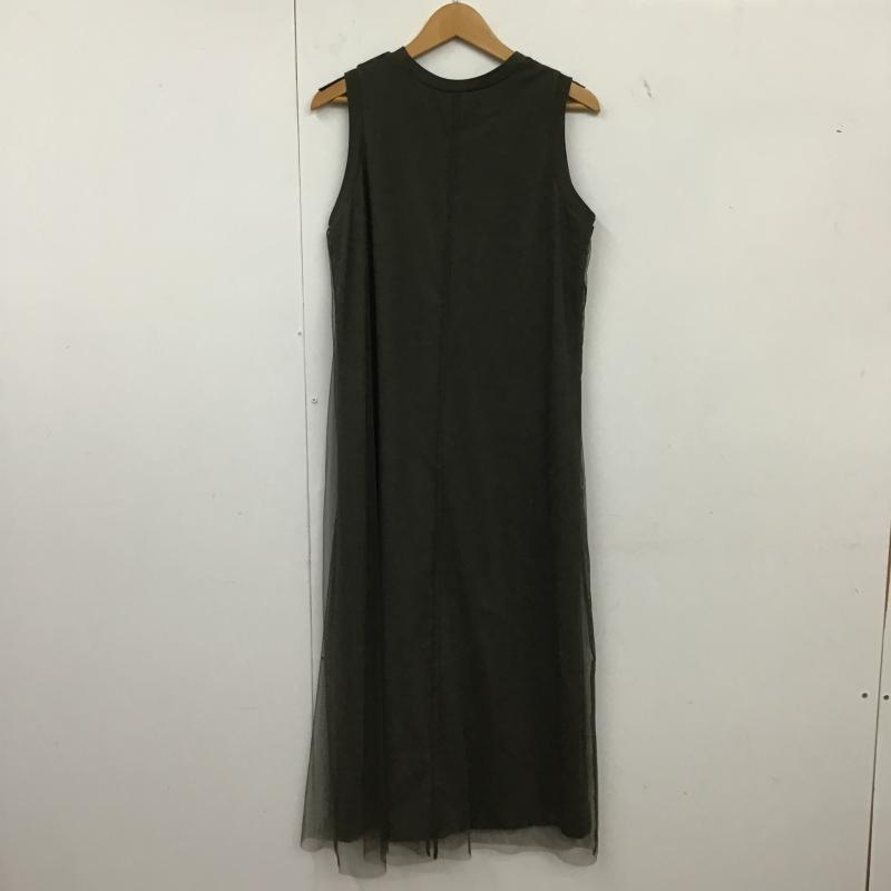 アデイインザライフ ユナイテッドアローズ A day in the life UNITED ARROWS ワンピース ロングスカート 無地 カーキ / カーキ / khaki レディース USED 古着 中古 10160627