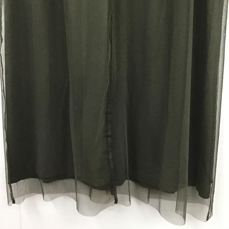 アデイインザライフ ユナイテッドアローズ A day in the life UNITED ARROWS ワンピース ロングスカート 無地 カーキ / カーキ / khaki レディース USED 古着 中古 10160627